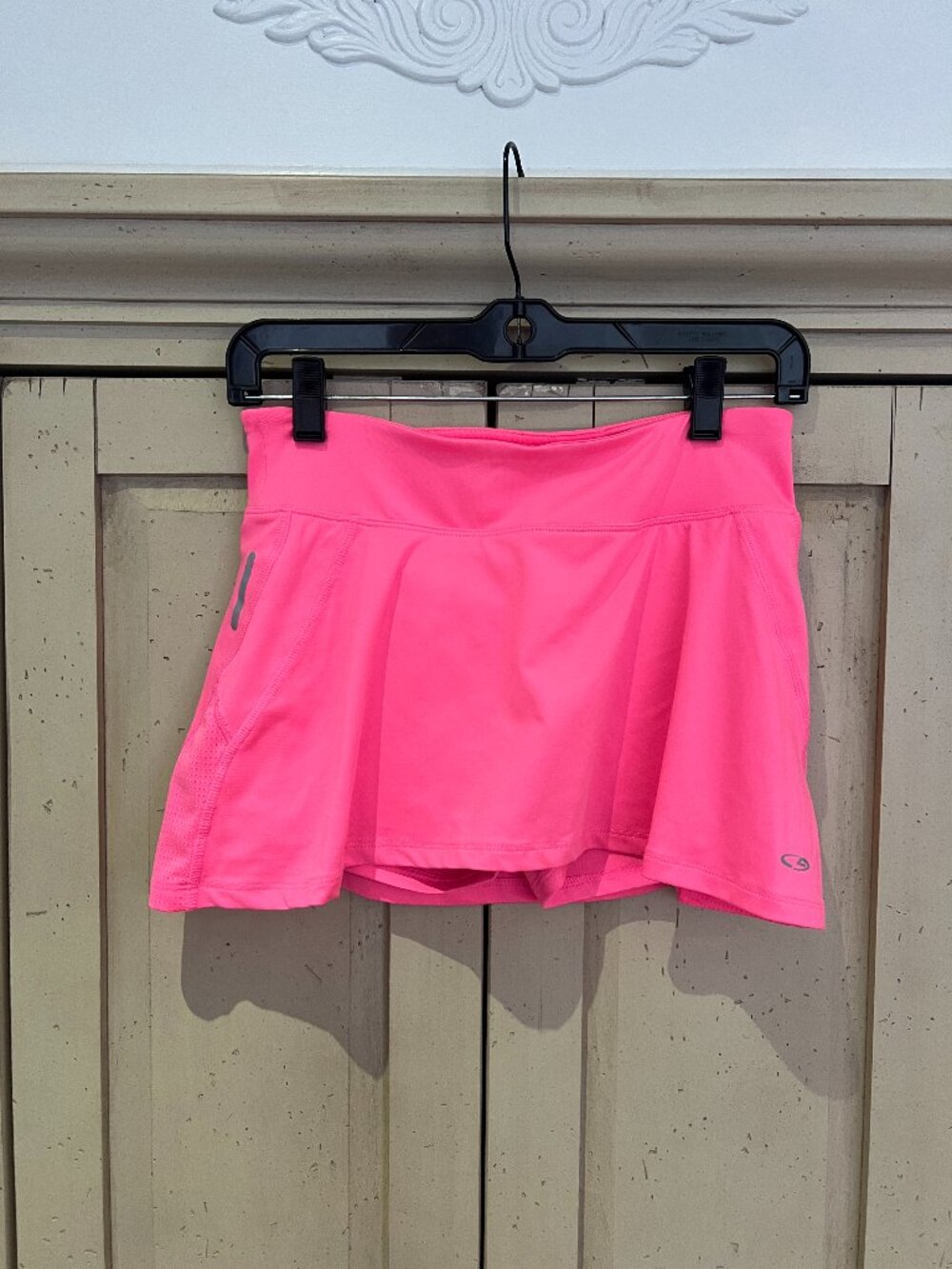 C9 by Champion Athletic Tennis Skort Hot Pink Built-In Shorts Womens XS